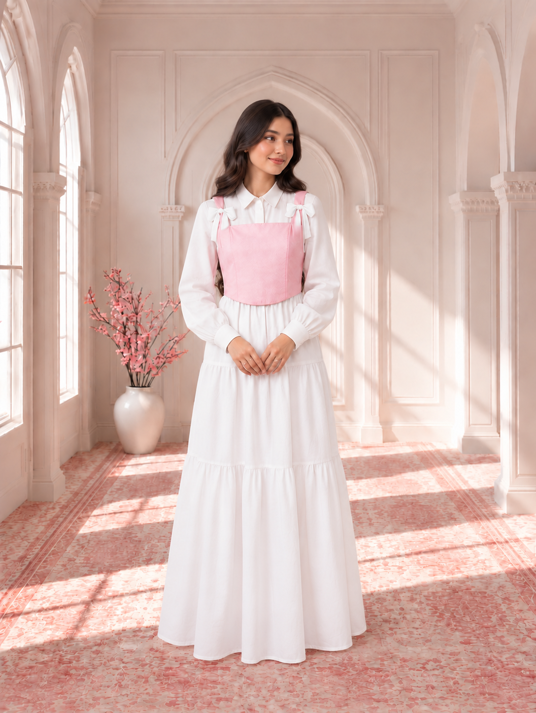 Rose Ribbon Maxi – DreamNest
